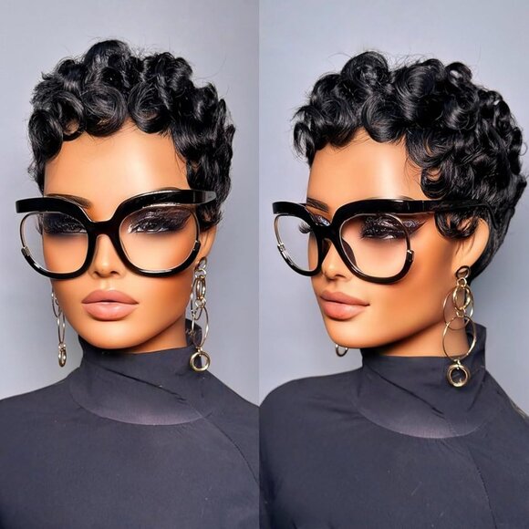 Pixie Cut Wig Human Hair for Black Women Short Pixie Cut Wigs Natural Looking 10
